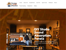 Tablet Screenshot of homestudiodawg.com